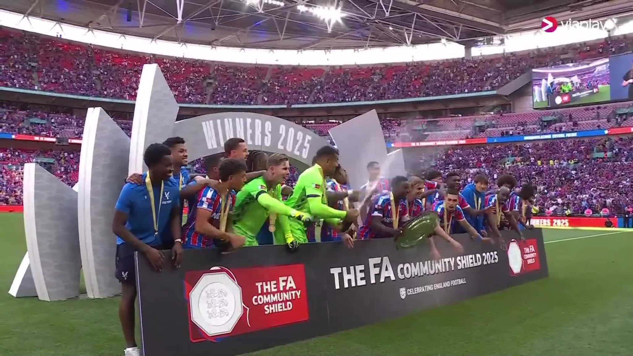 Crystal Palace vant Community Shield etter straffespark