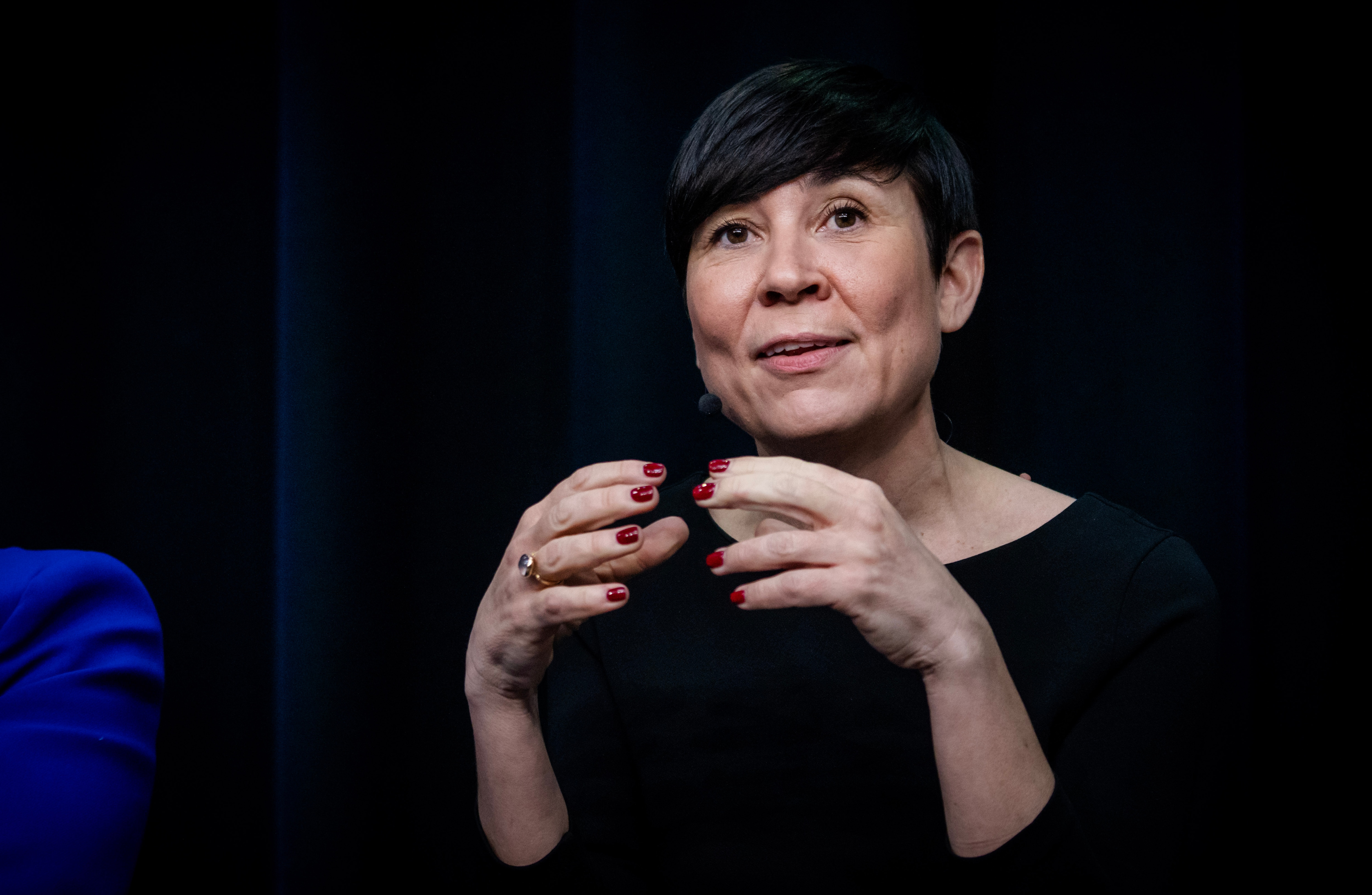 Ine Eriksen Søreide møter pressen