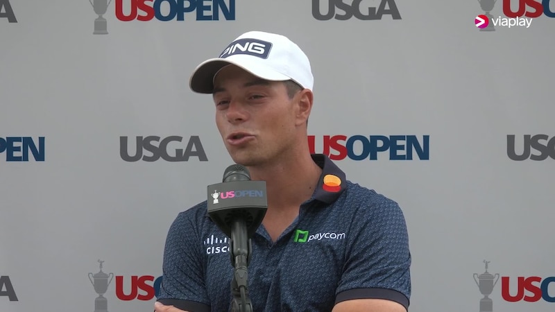 Viktor Hovland i tetstriden etter sterk 2. runde i US Open