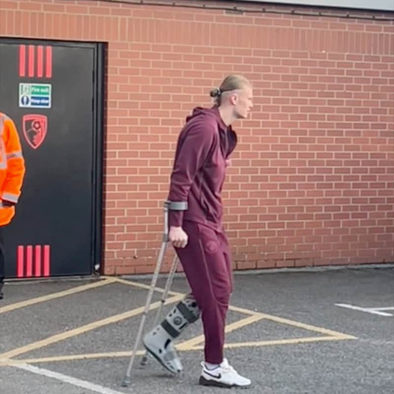 Guardiola om Haaland: – Fem til syv uker ute