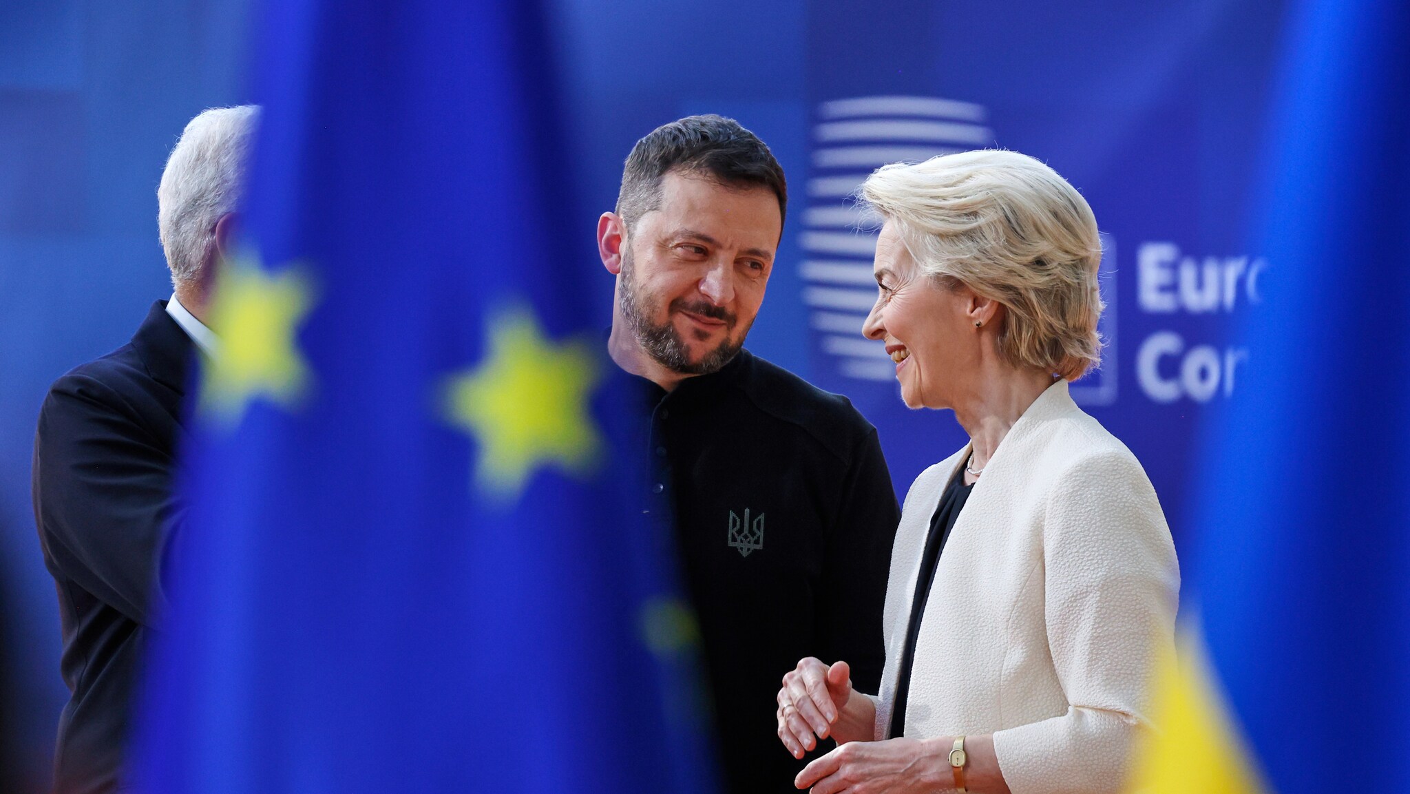 Pressekonferanse etter EU-møte om Ukraina og forsvar