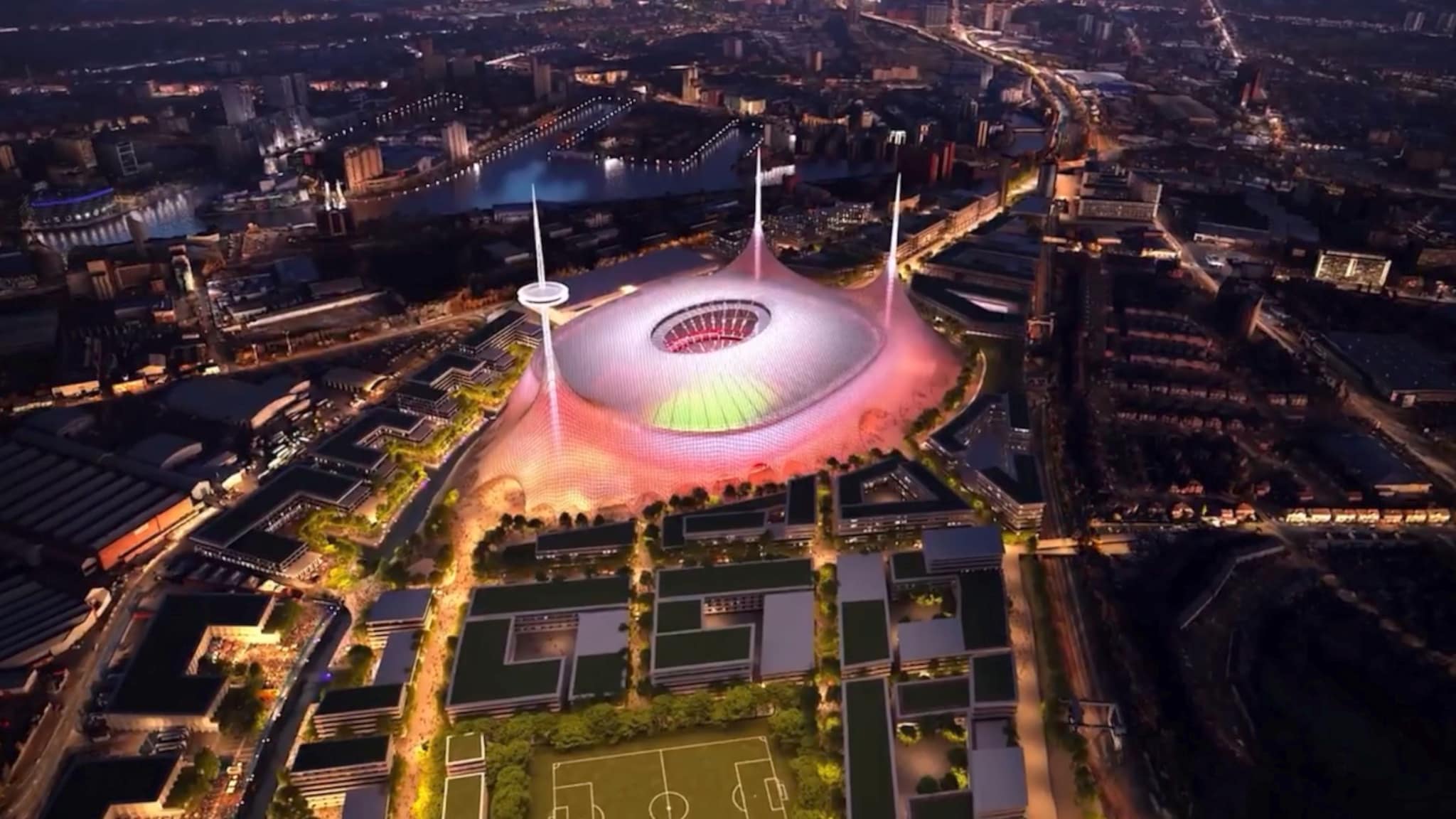 Manchester United planlegger nytt stadion med plass til 100.000 tilskuere