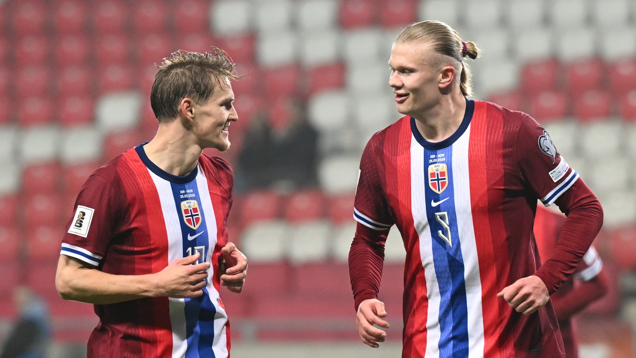 SE NÅ: Reaksjoner fra spillerne etter seieren over Israel