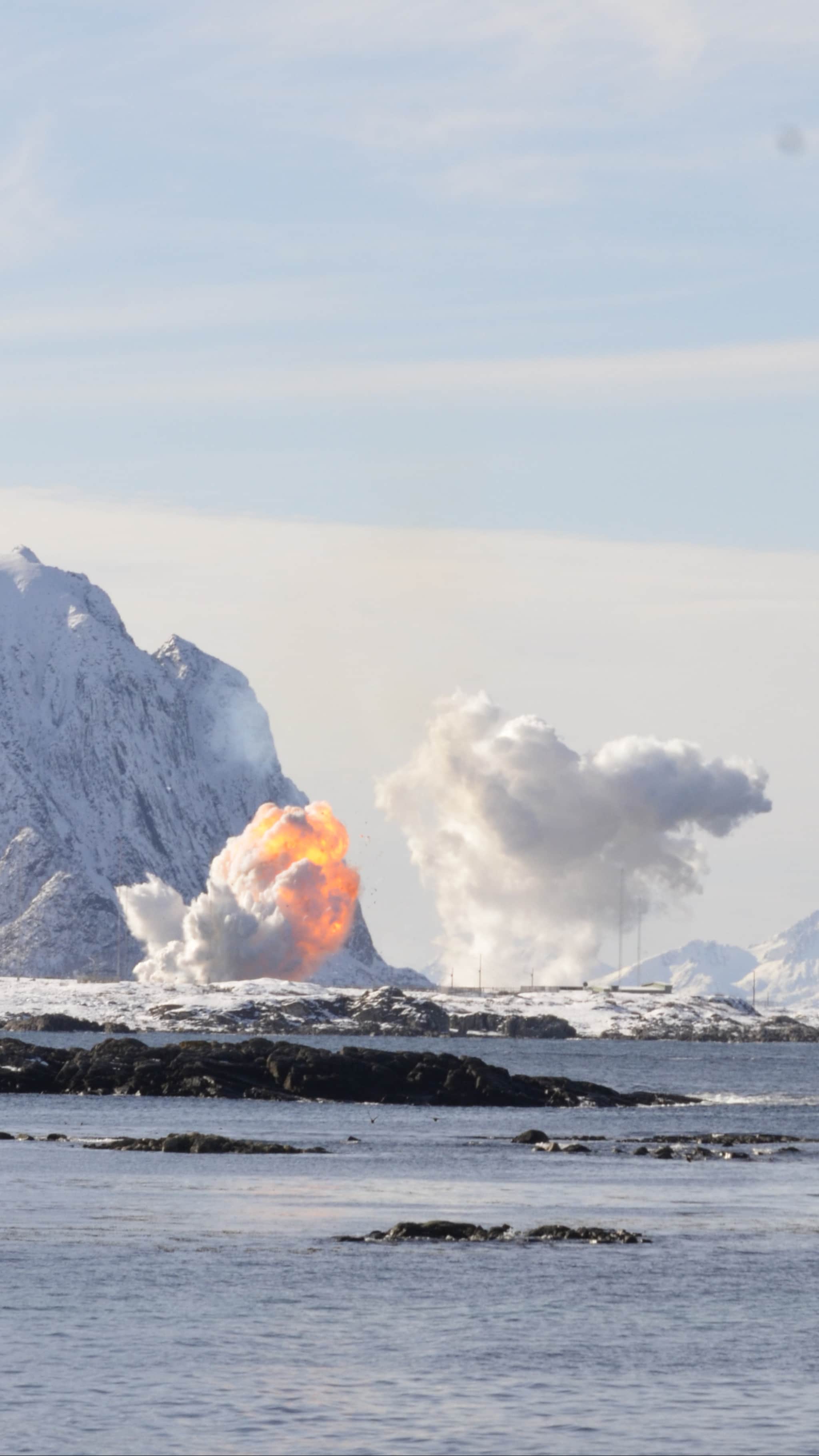Se historisk bildeserie: Hele oppskytingen på Andøya