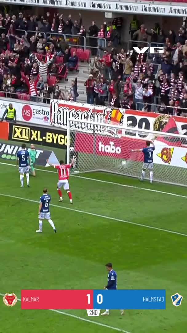 1-0: Sagoe Jr, Kalmar