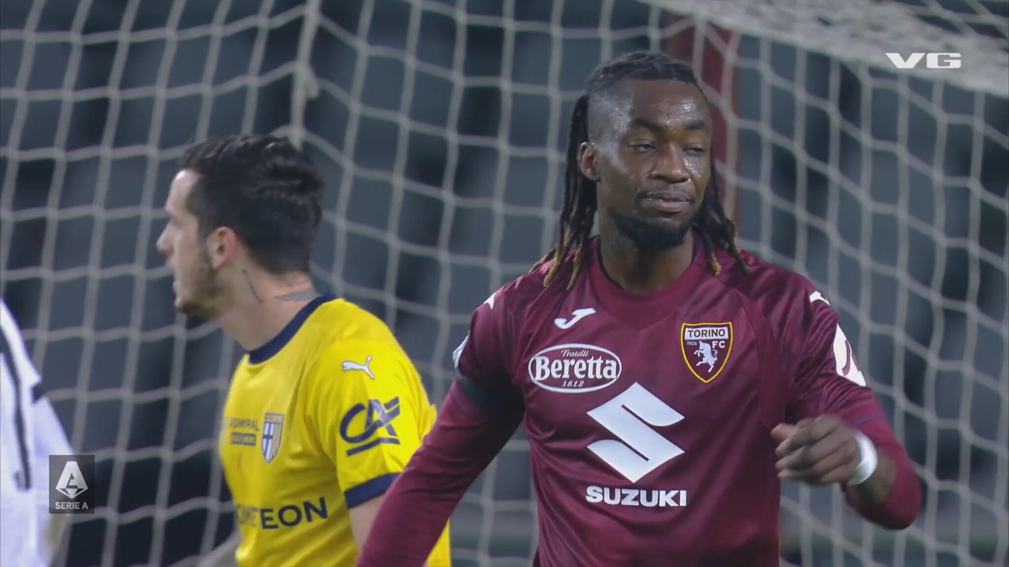 Poengdeling mellom Torino og Parma