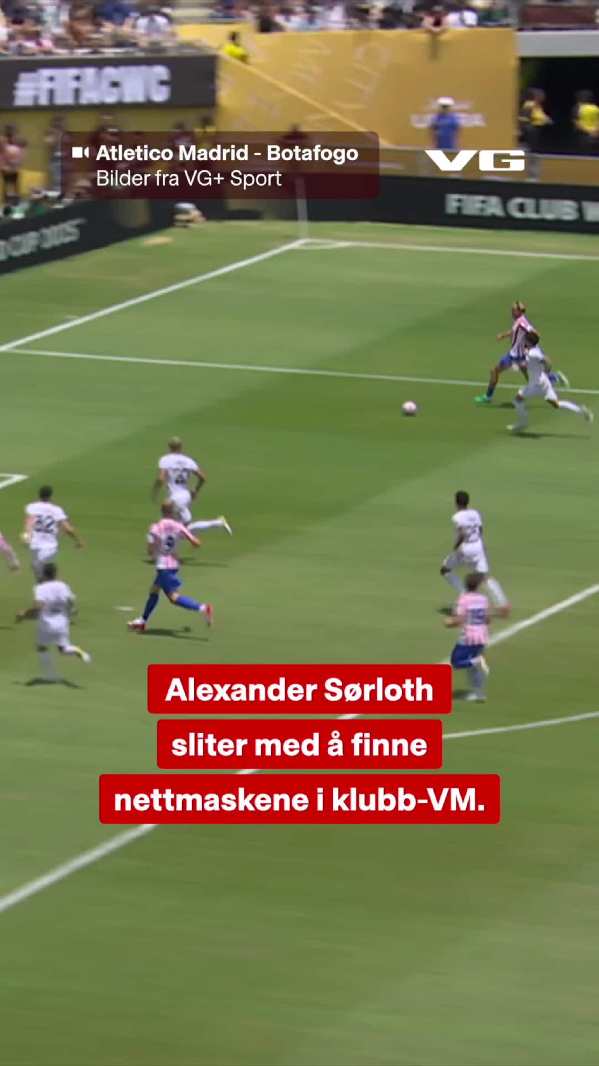 Sørloth bommet da Atlético røk ut av klubb-VM