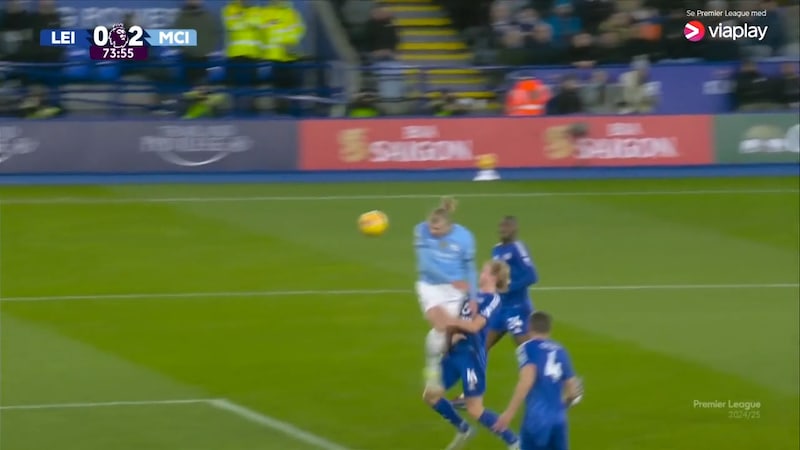 Haaland scoring i Guardiolas jubileumskamp