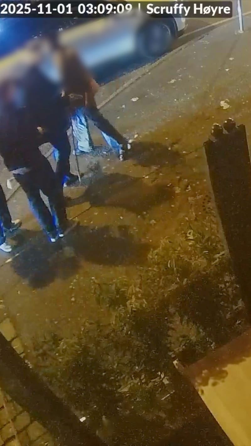 Politiet frigir video av voldshendelse - ber om tips