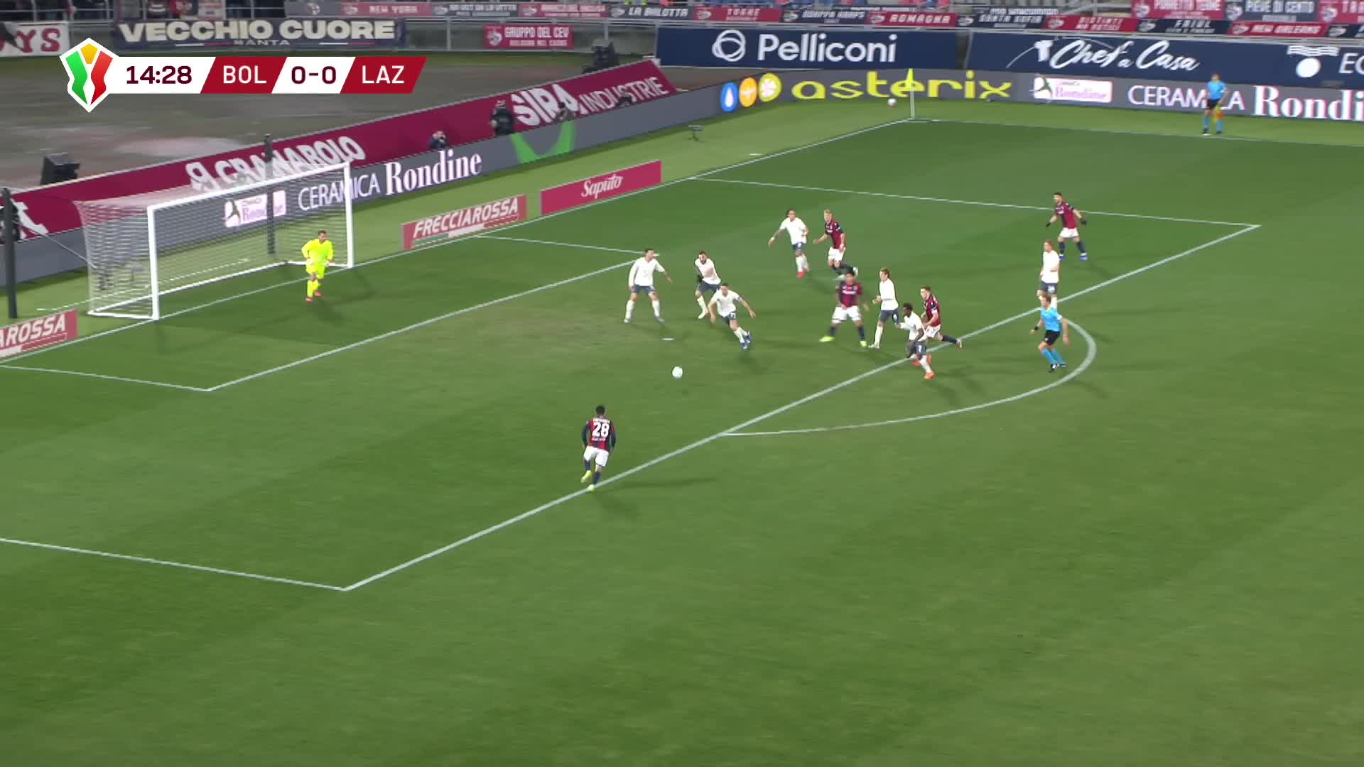 Se høydepunktene: Helland debuterte da Bologna røk ut etter straffekonk