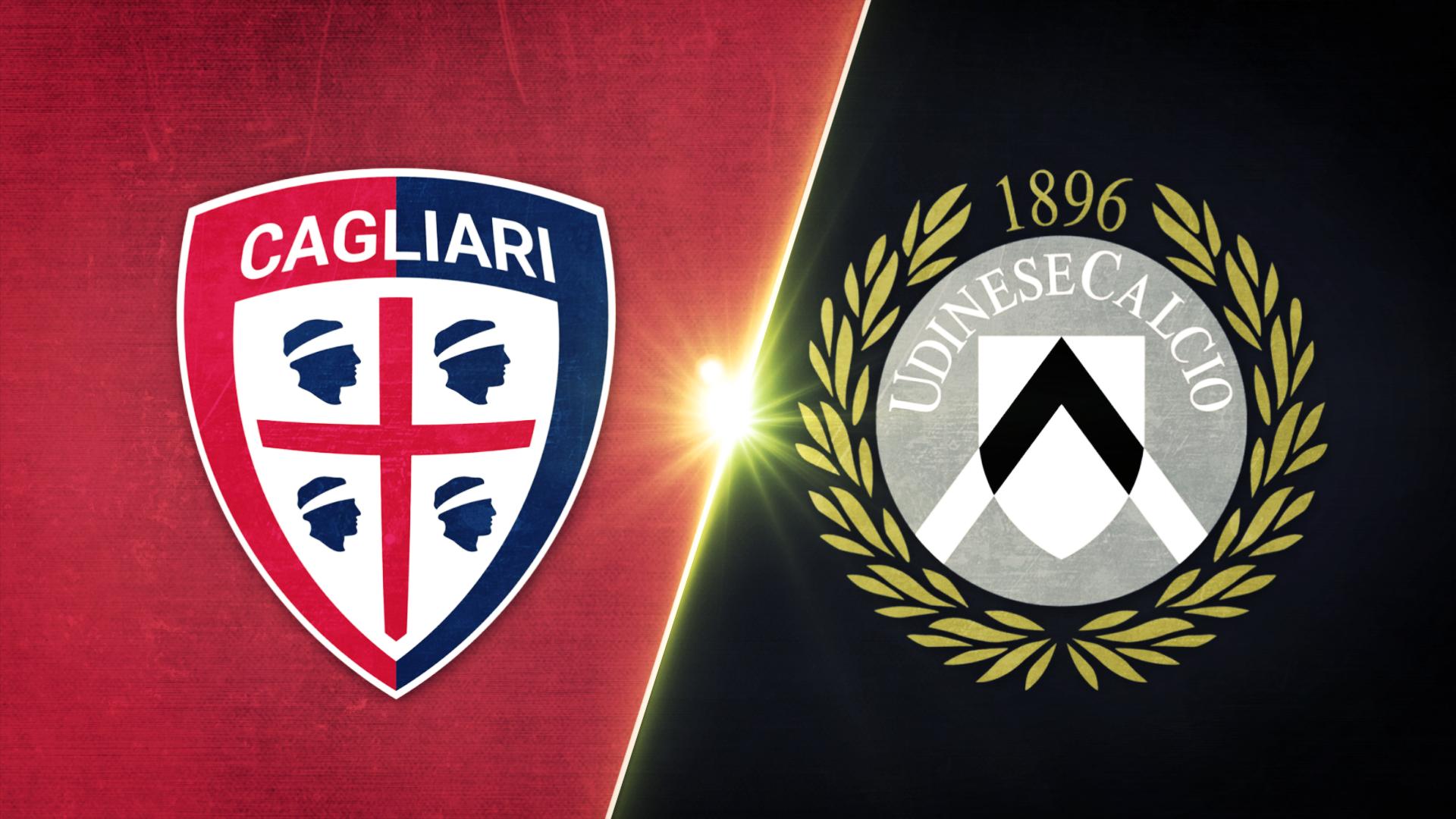 Se Cagliari - Udinese på 25 minutter