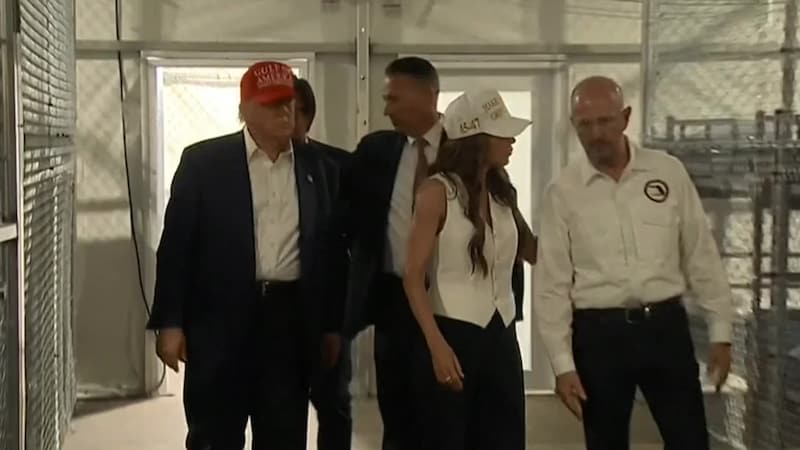 Slik er Trumps omstridte «Alligator Alcatraz»