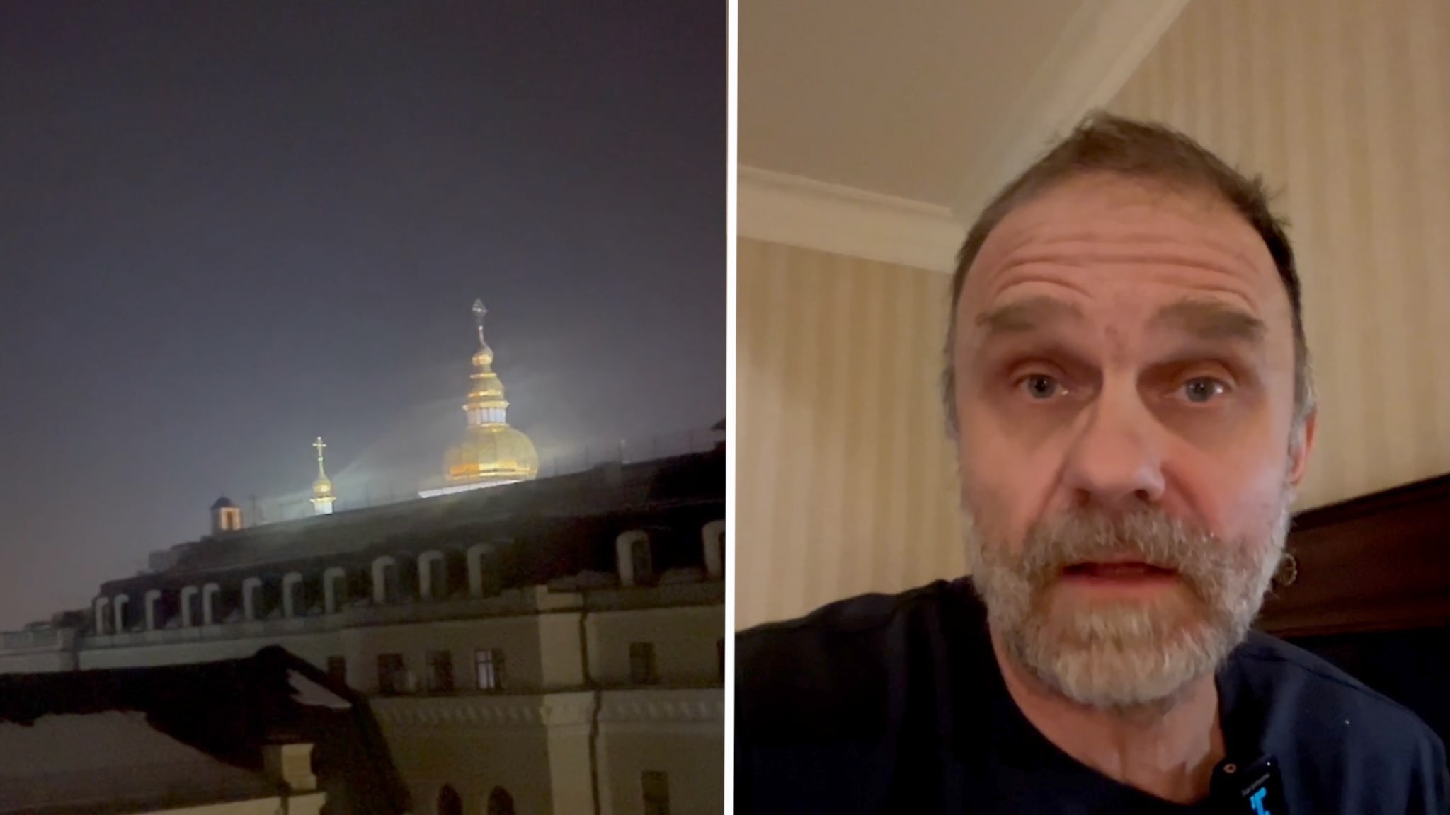 Her blir VG-reporteren vekket av flyalarmen