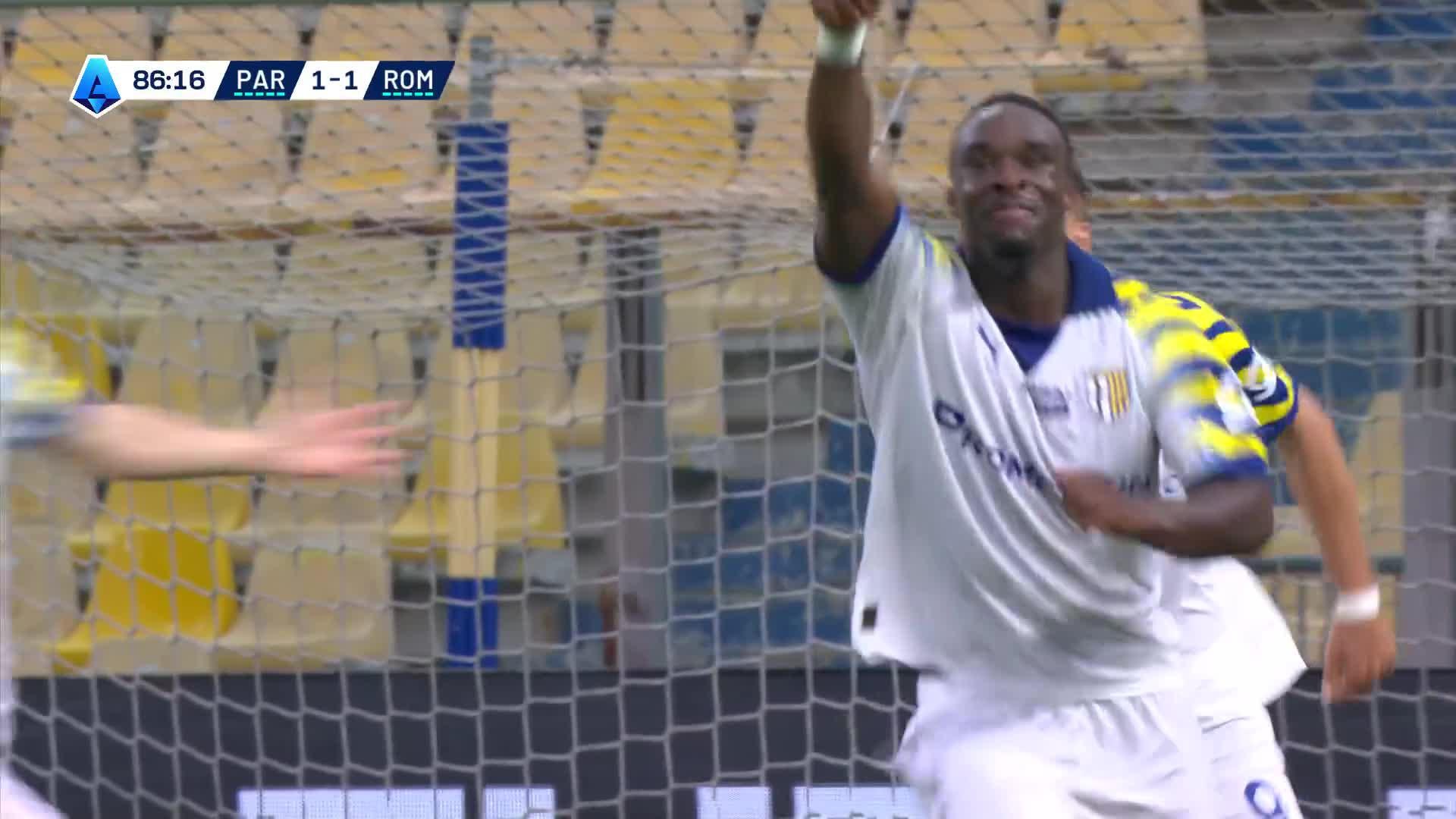 Mandela Keita setter 2-1 mot Roma