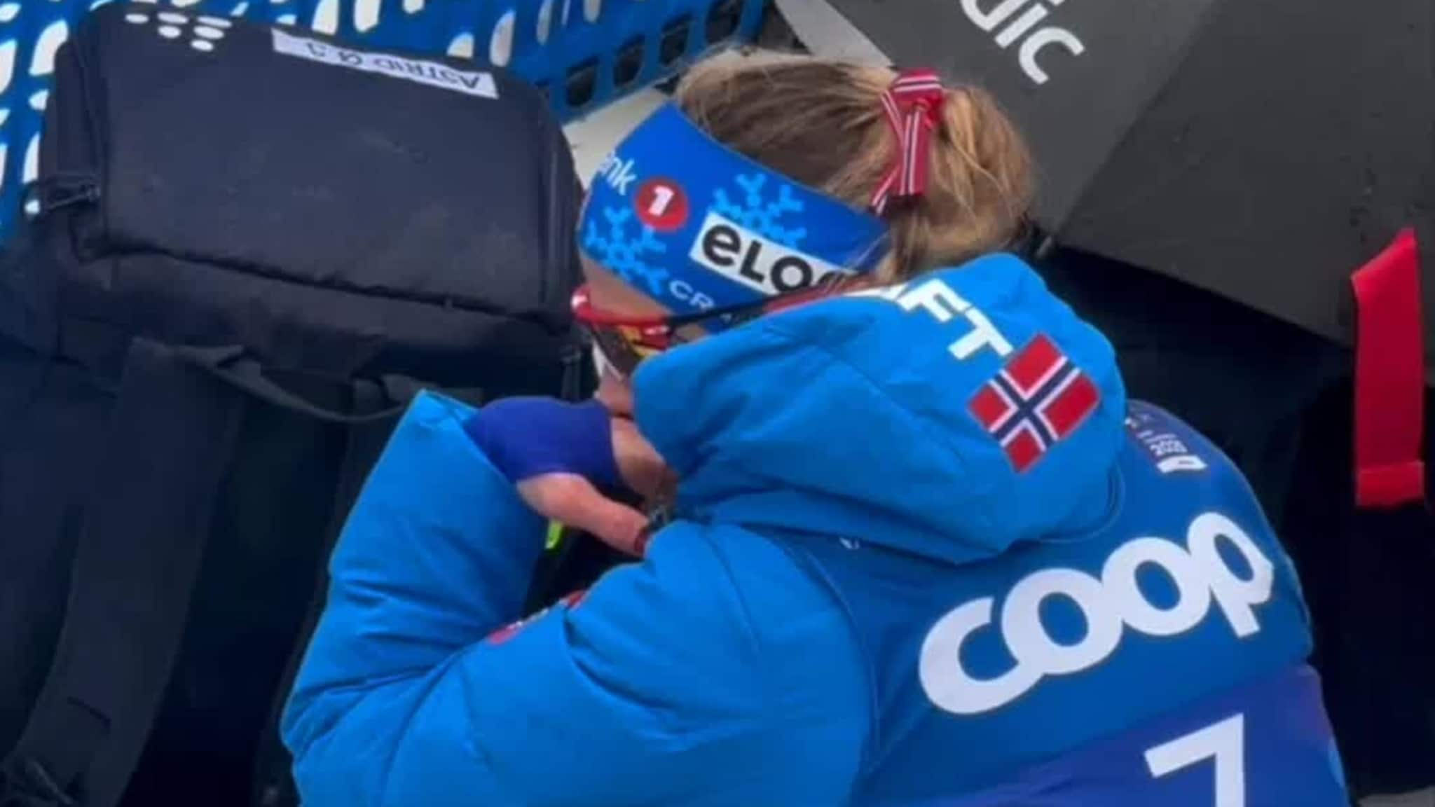 Johaug i tårer etter å ha blitt slått i VM-comebacket: - Jeg orker det ikke