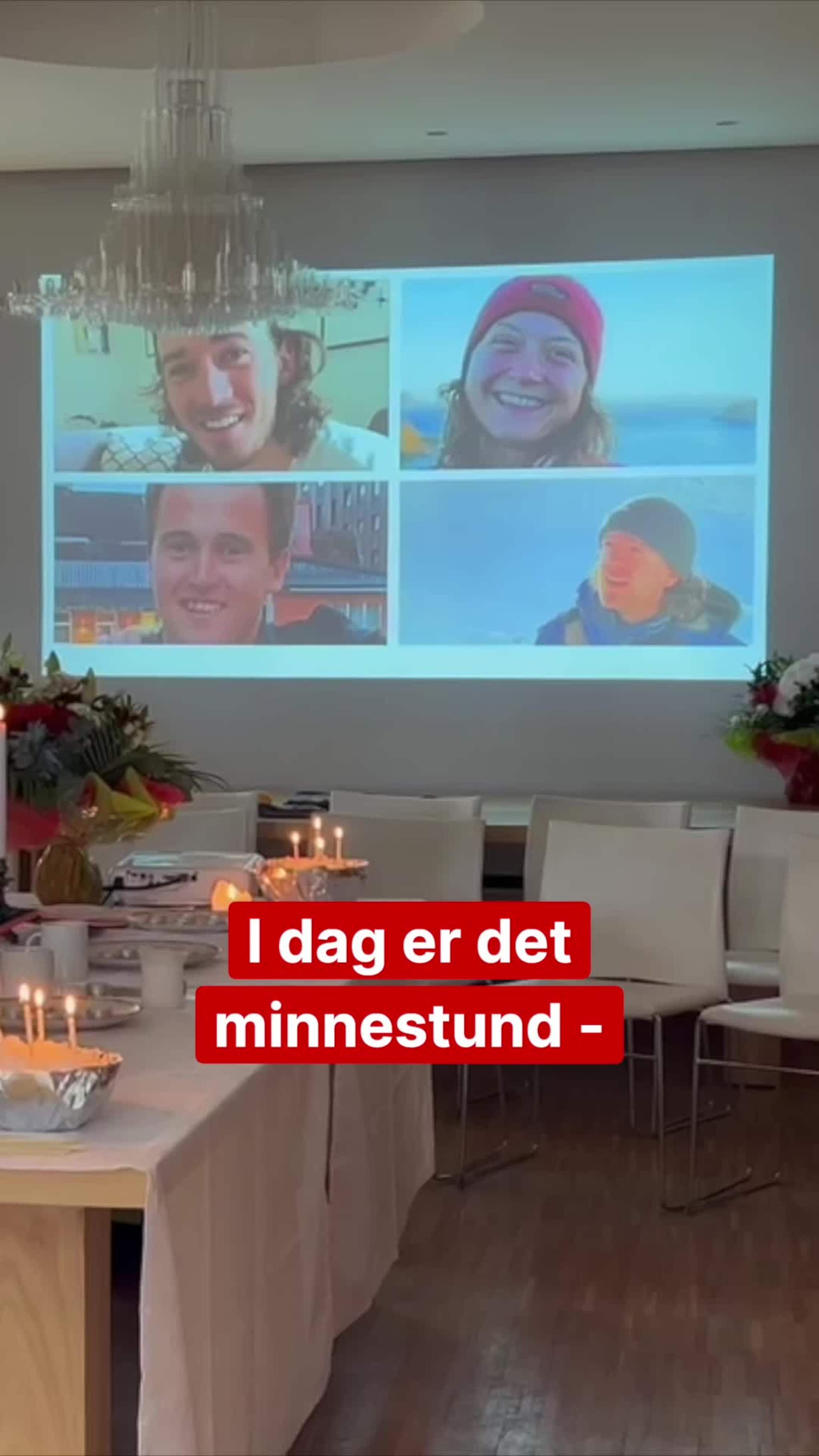 Avdødes ski på bordet