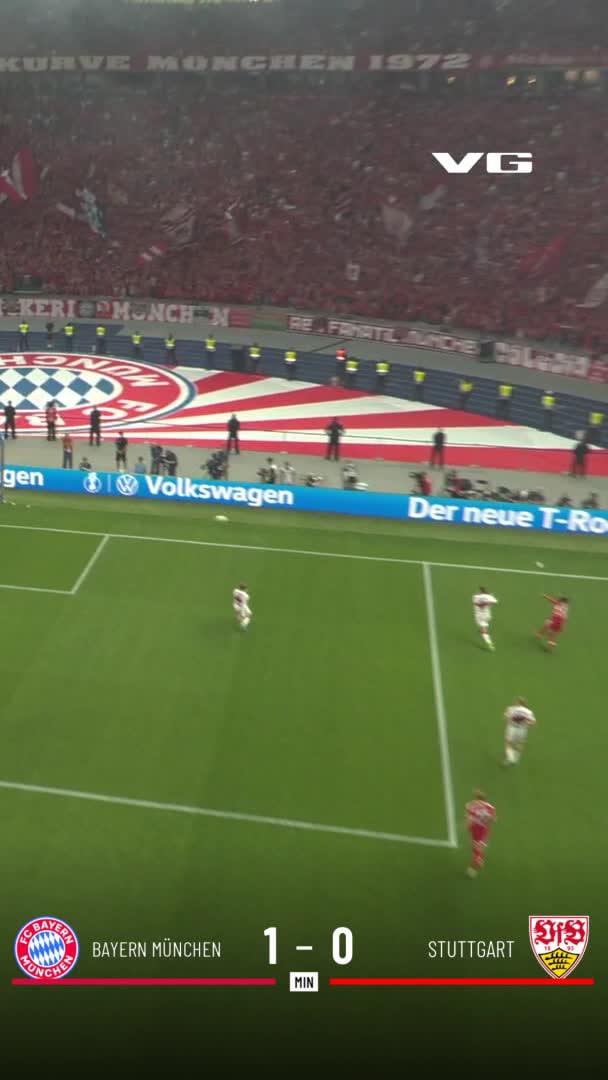 1-0: Kane, Bayern München