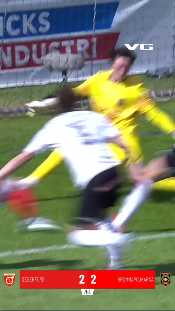 2-2: Rafferty, Degerfors