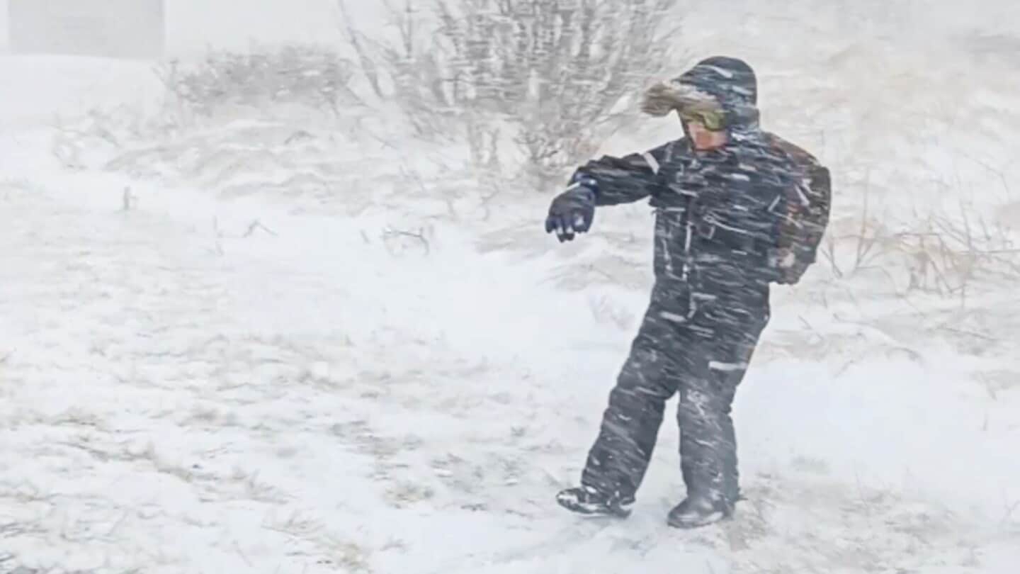 Finnmark:  – Akkurat nå  er vinteren på  vei tilbake