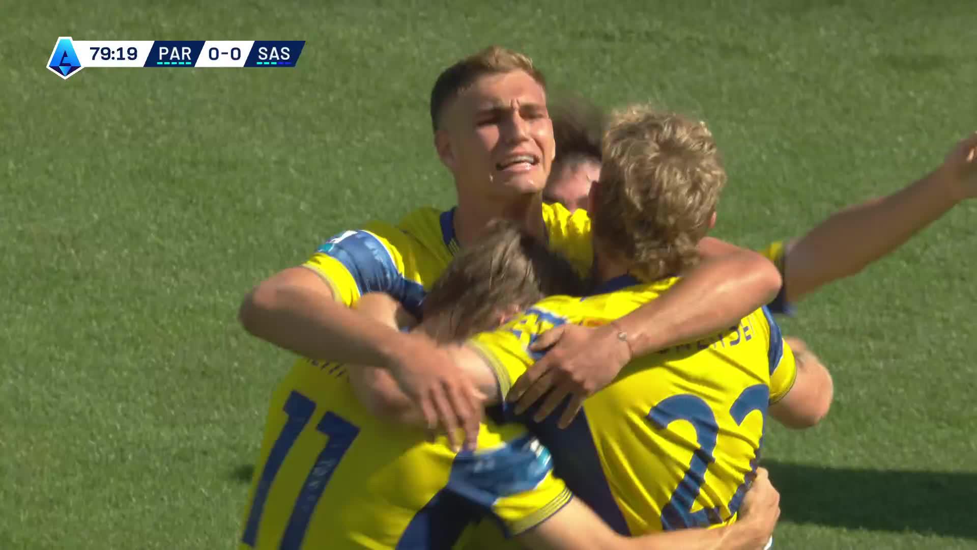 Mateo Pellegrino setter 1-0 mot Sassuolo