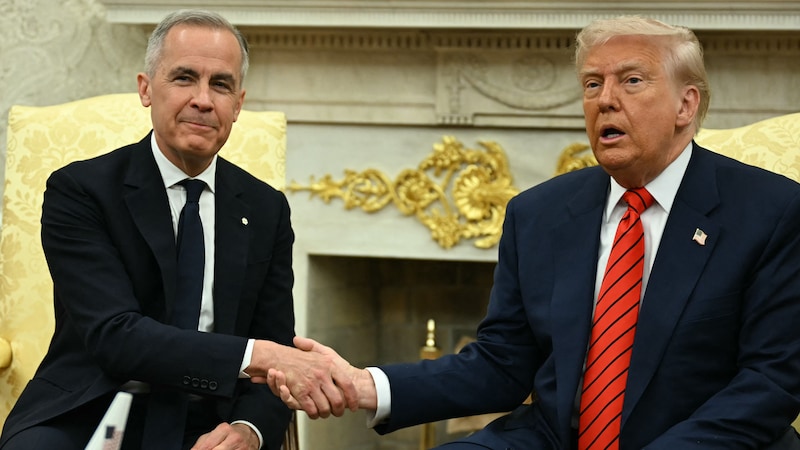 Trump om Canada: - Grensen er kunstig