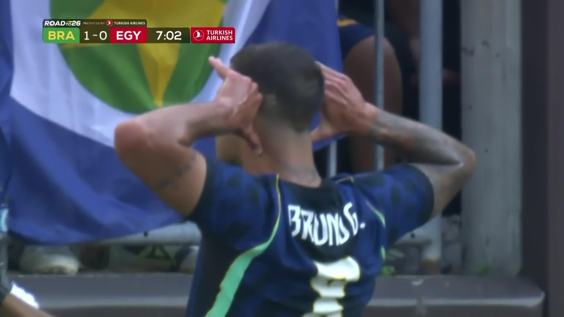 Scoring for Bruno Guimaraes