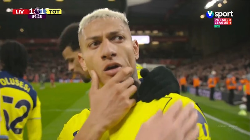 Richarlison sikret viktig poeng i nedrykksstriden da Liverpool raknet