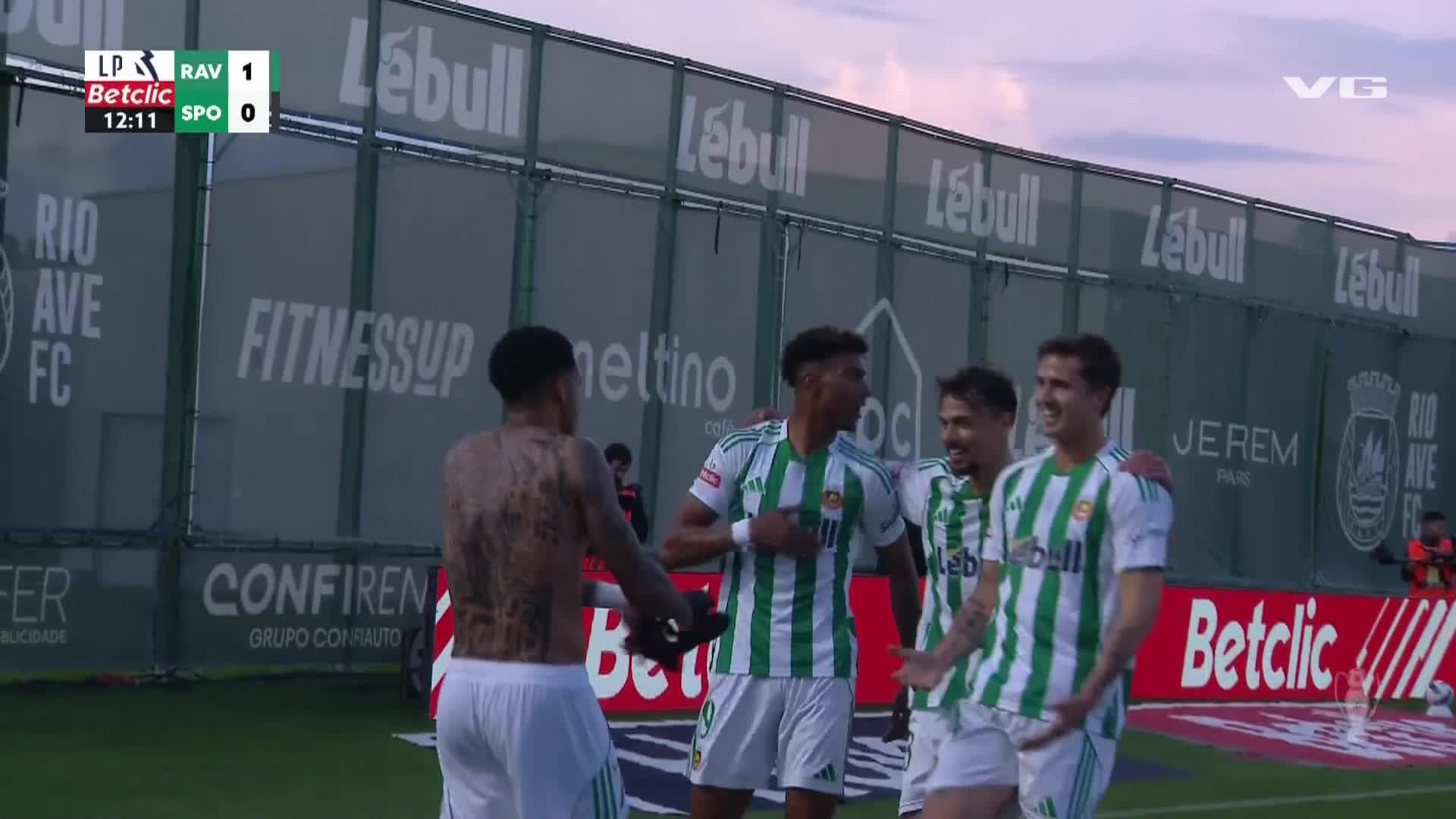 Bezerra de Oliveira scorer mot Sporting
