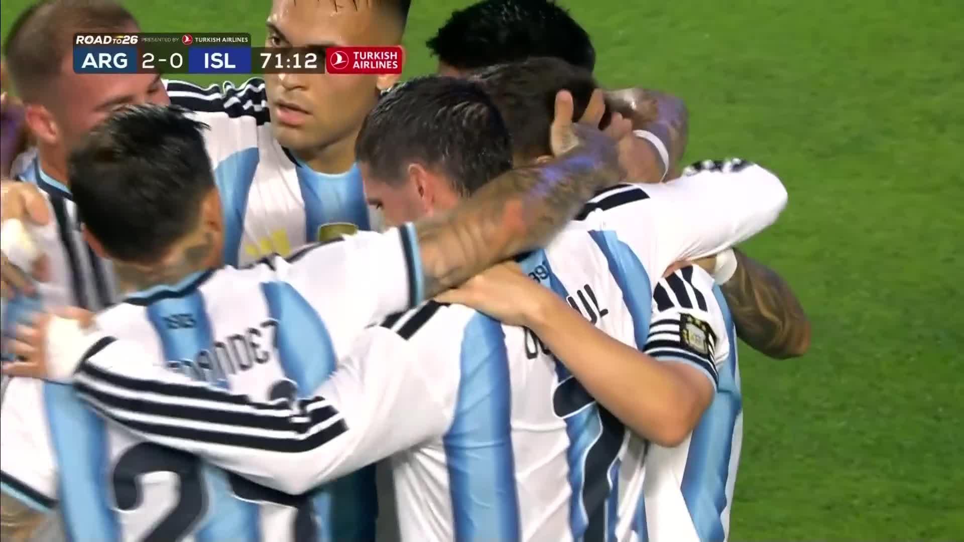 Scoring for Lionel Messi