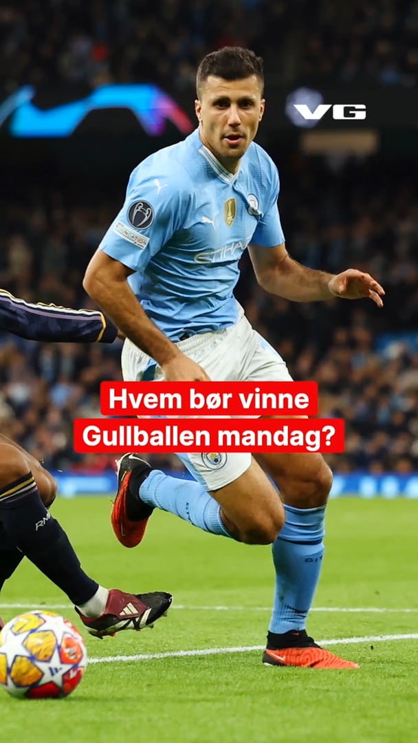 Rodri Vant Gullballen 2024 – Haaland Nummer Fem