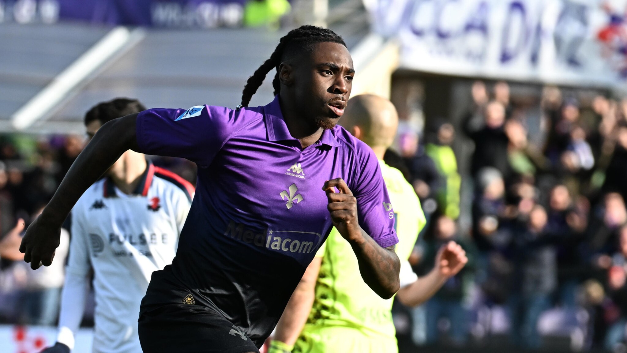 Moise Kean-magi da Fiorentina slo Genoa