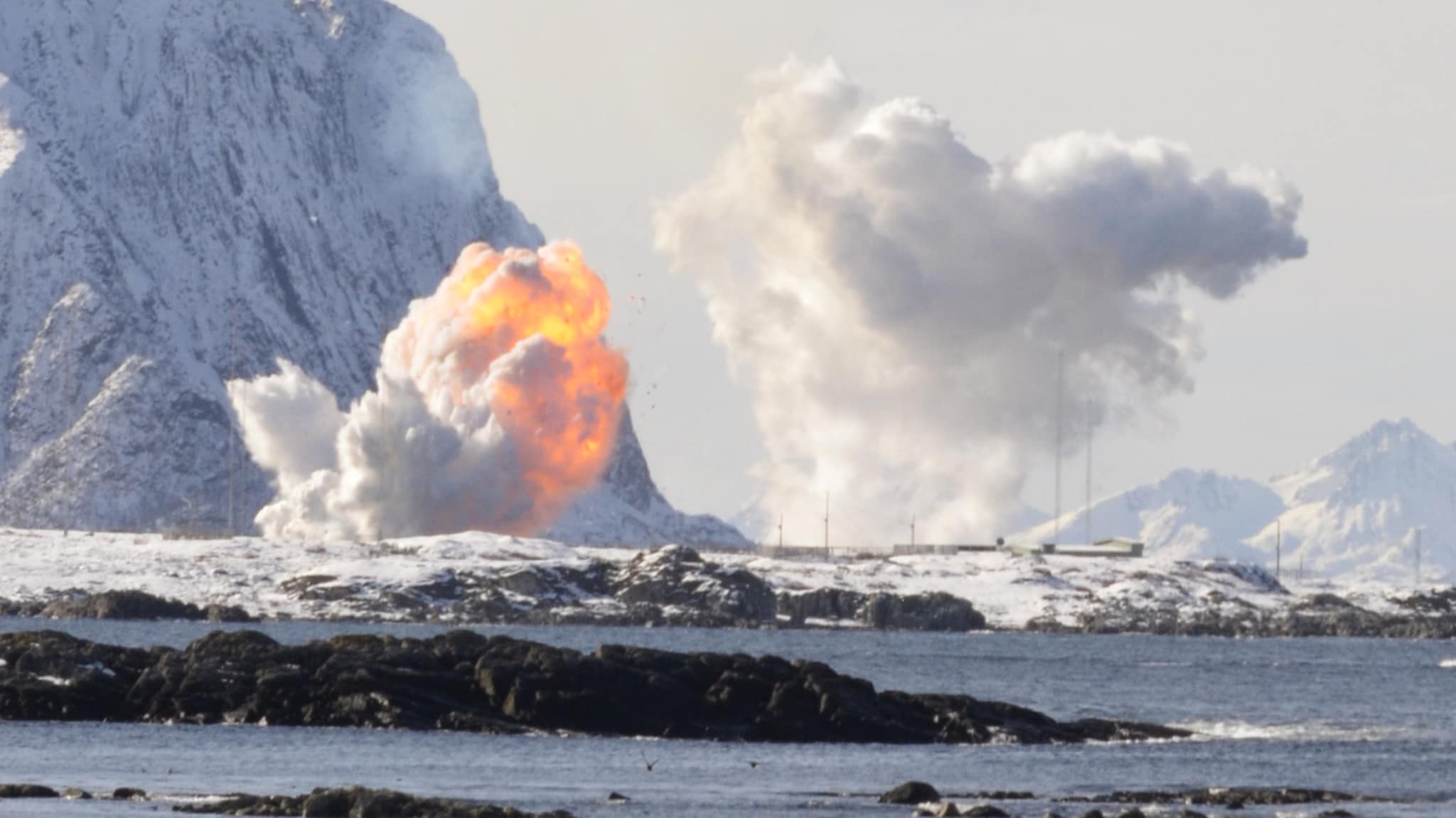 Se historisk bildeserie: Hele oppskytingen på Andøya
