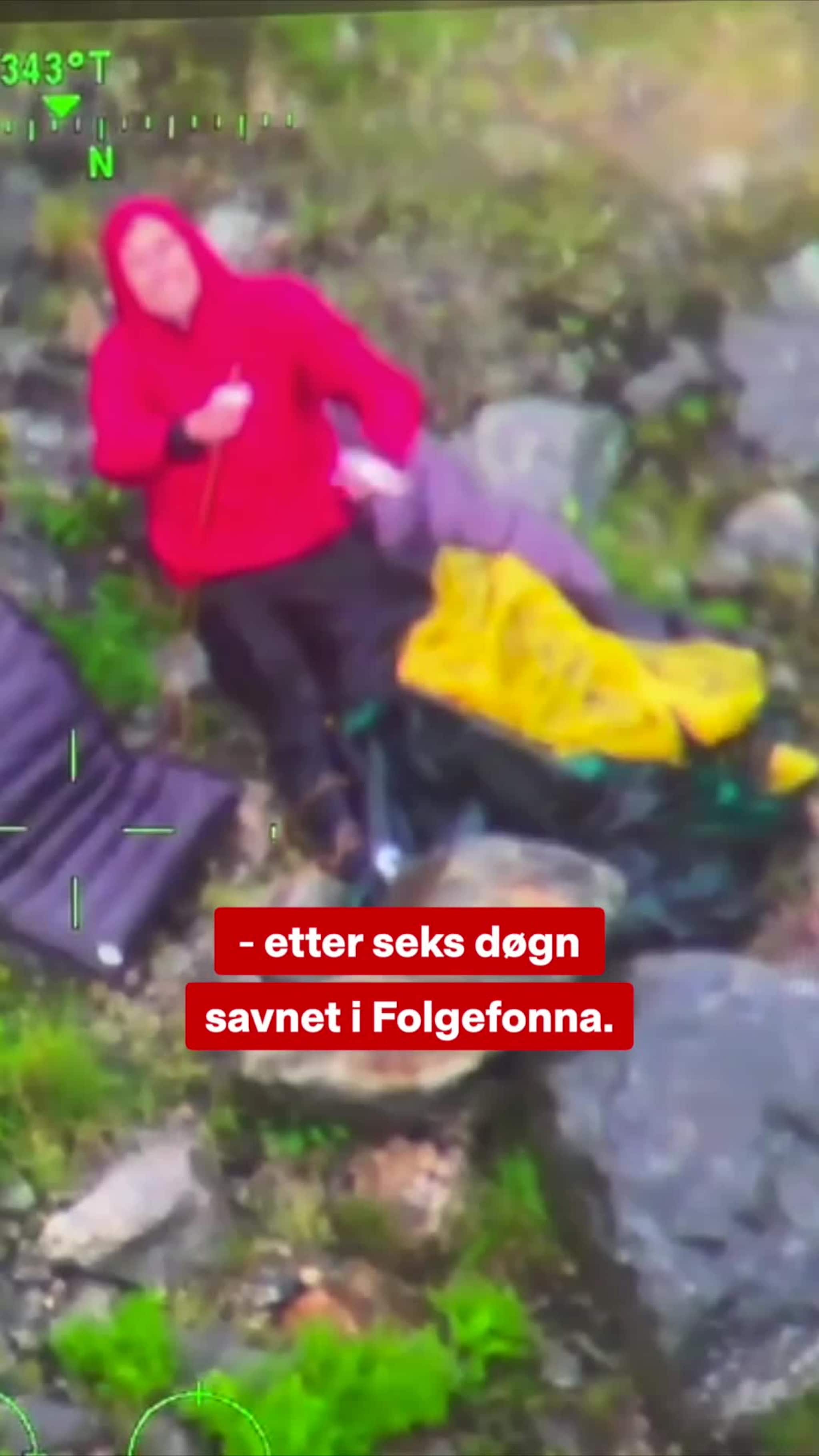 VG nyheter: Amerikansk journalist reddet etter seks dager i fjellet