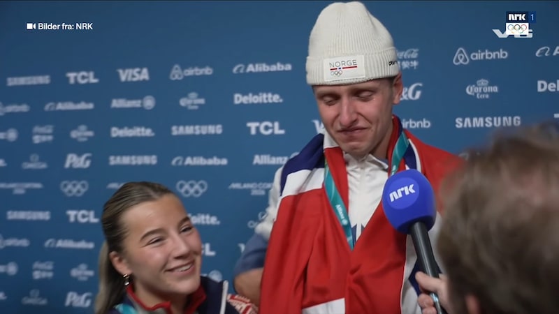 NRK-reporter brøt sammen i gullintervju: – Aldri skjedd før
