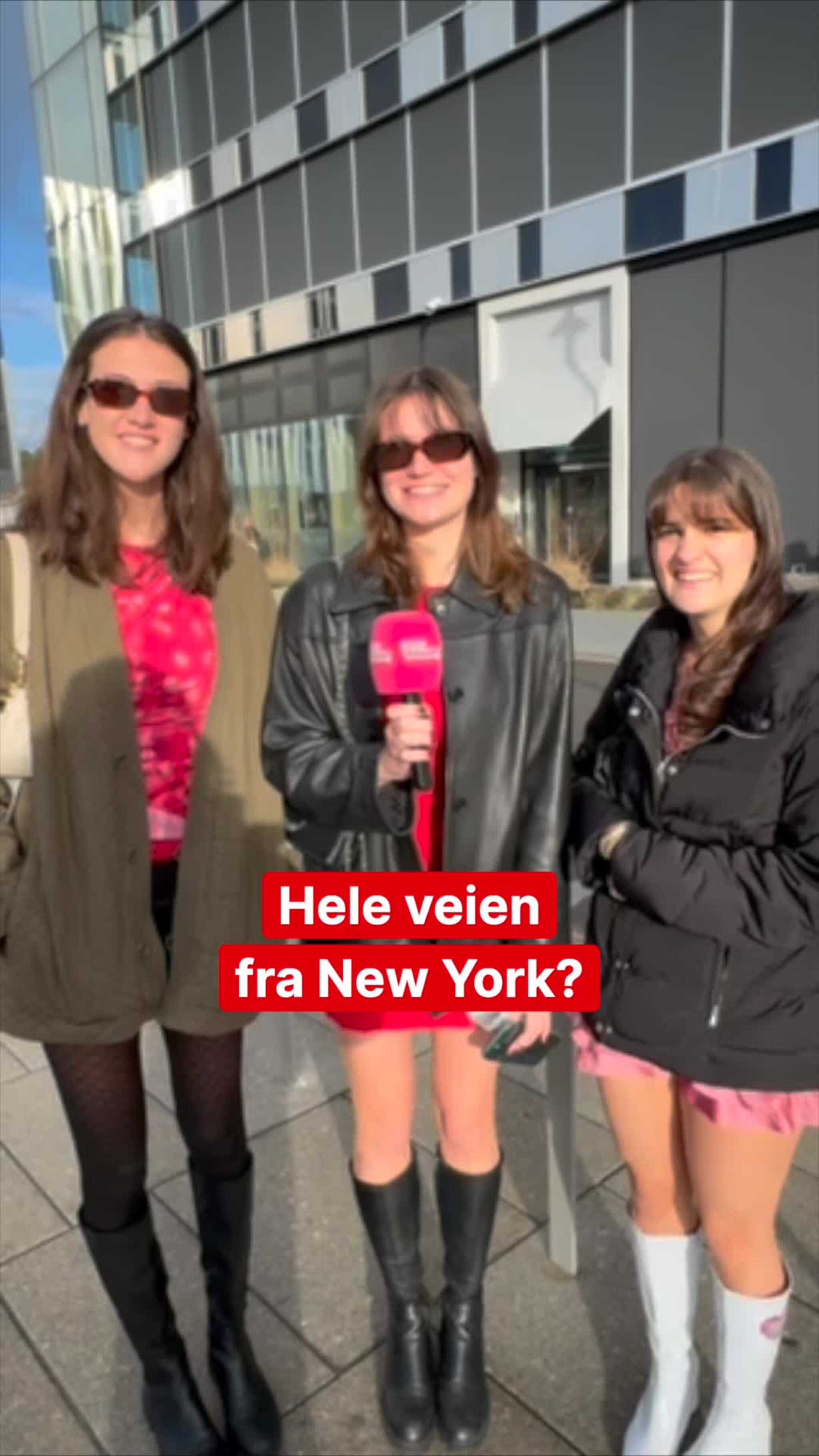 Har reist helt fra New York