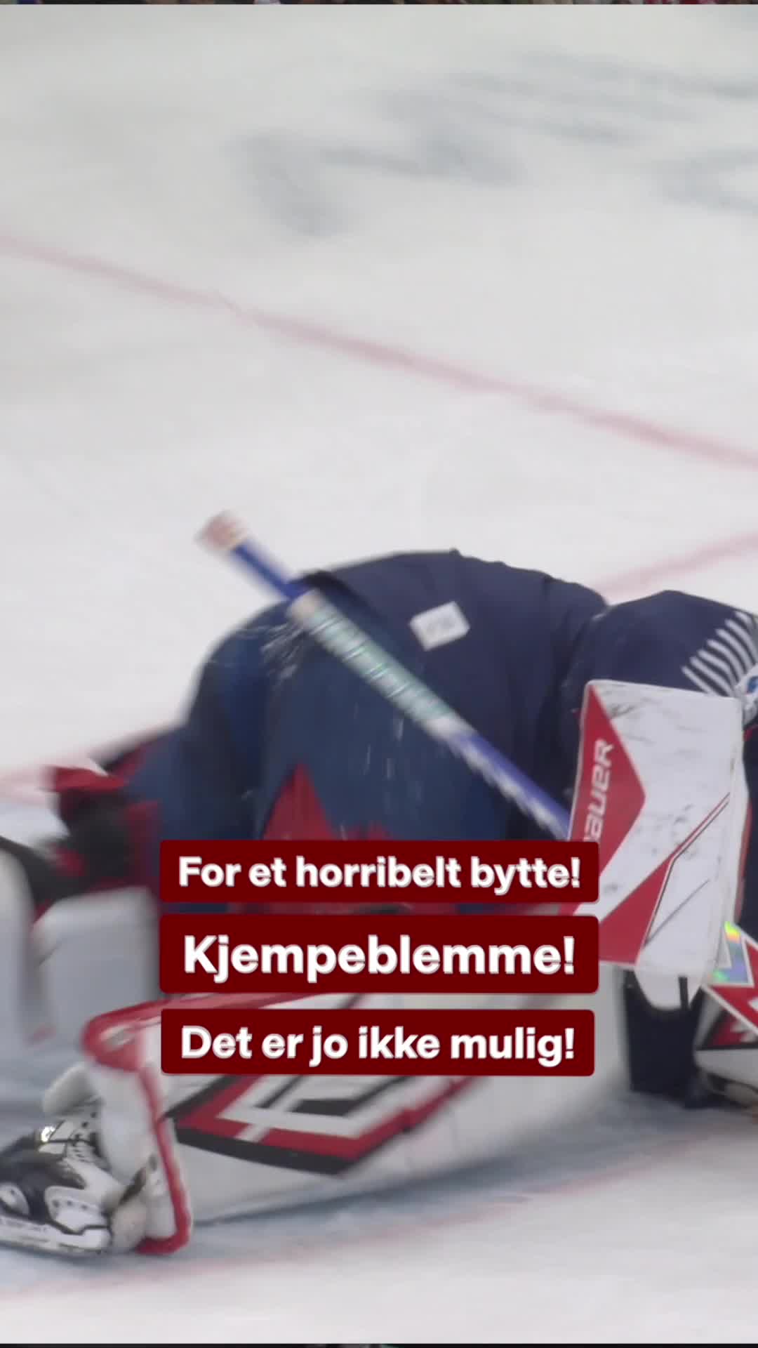 Skrekkelig tabbe fra det franske laget: - Driter seg loddrett ut