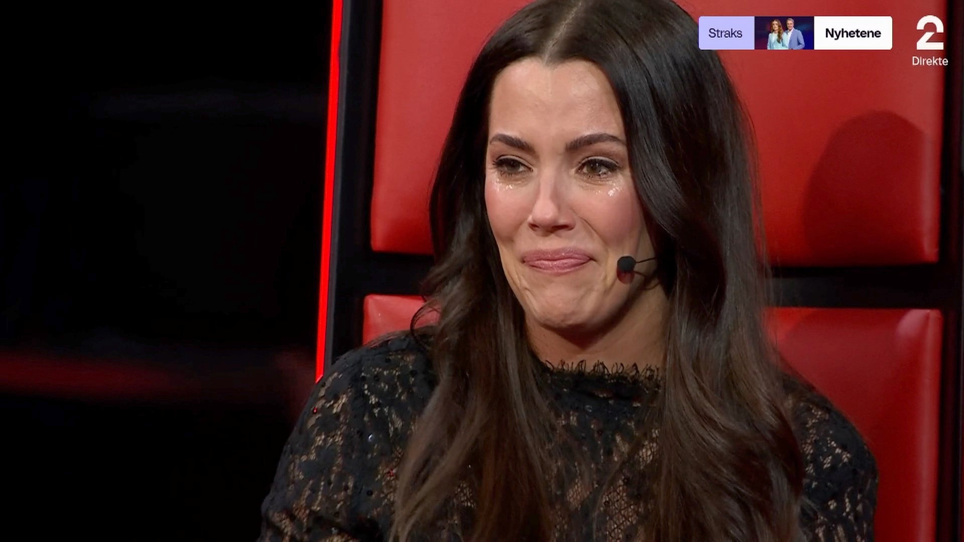 Tårevåt avslutning på The Voice