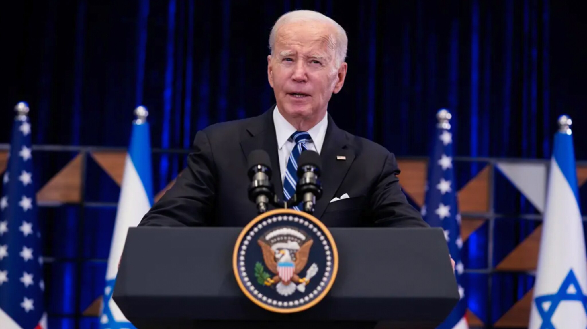Biden from Israel: – Reminiscent of the worst scourges of ISIS