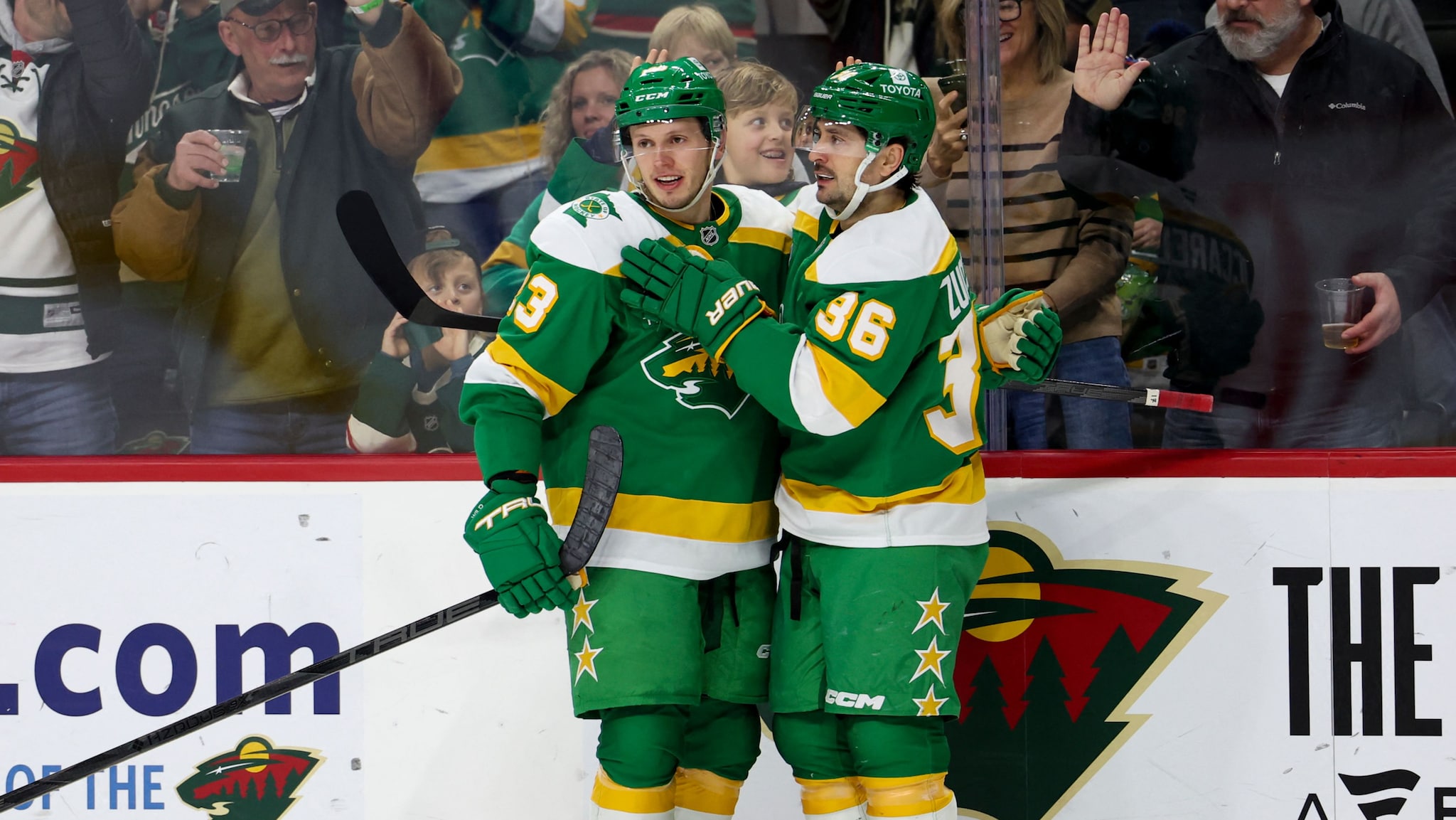 Zuccarello med to assist, men Wild taper