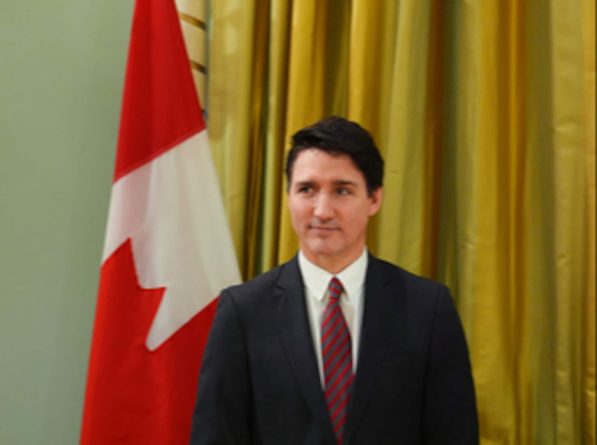 Canadas statsminister møter pressen
