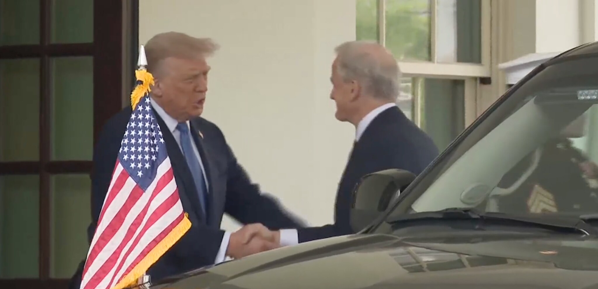 Her møtes Jonas Gahr Støre og Trump