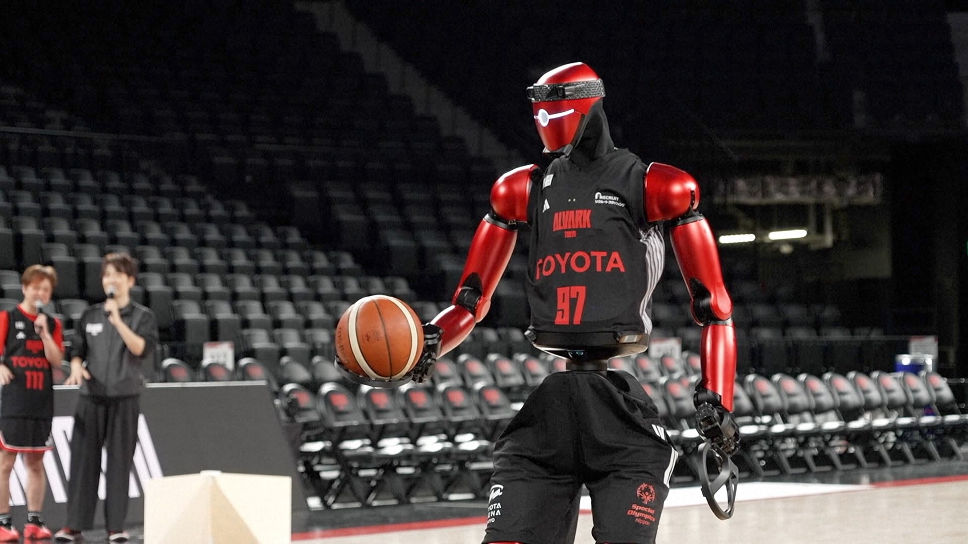 Sjekk Toyotas basketrobot