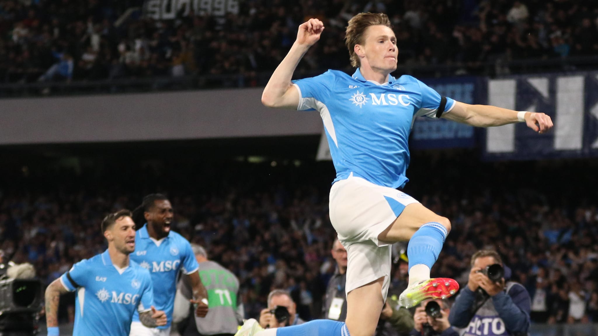McTominay-dobbel da Napoli fikk luke på tabelltopp