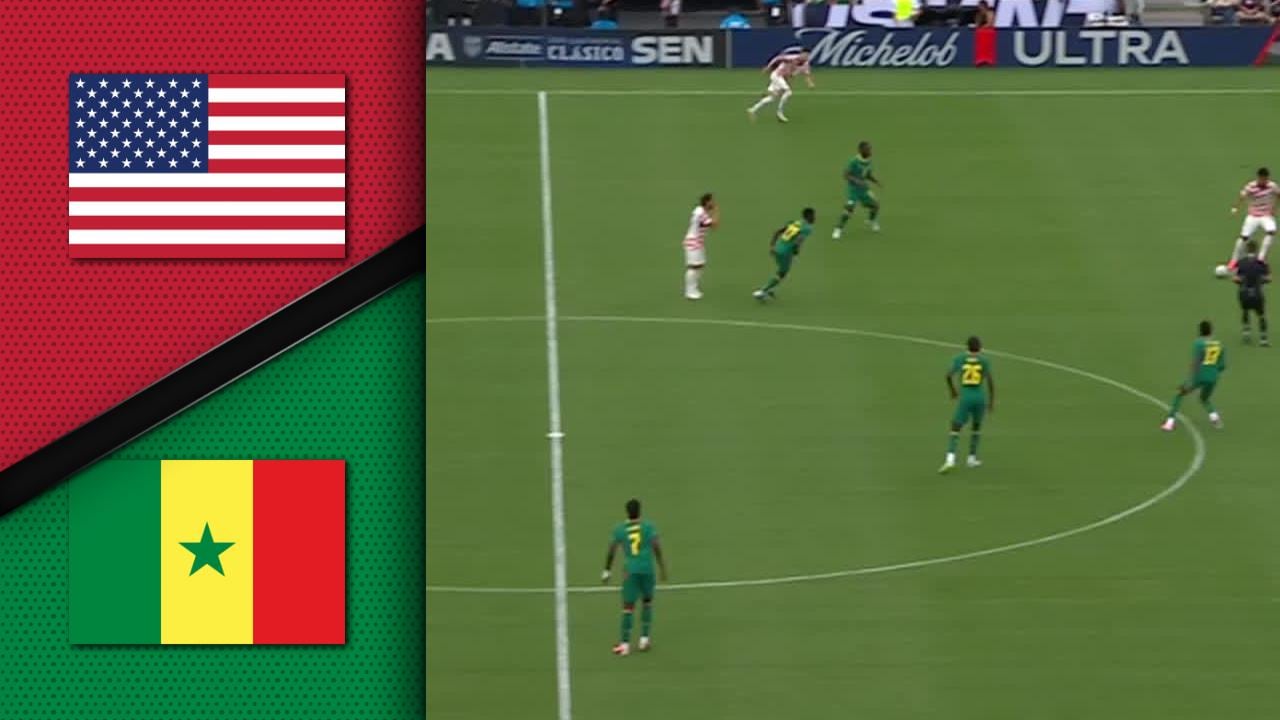 Se høydepunktene fra USA - Senegal