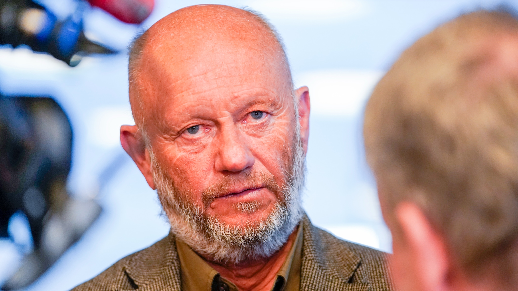 Pressekonferanse med Norsk Industri i forbindelse med tiltalen mot Stein Lier-Hansen