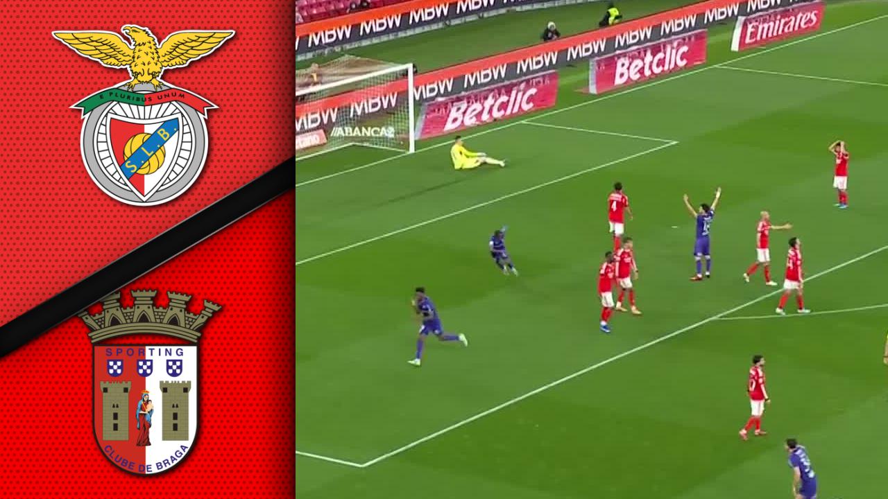 Se høydepunktene fra Benfica - Braga