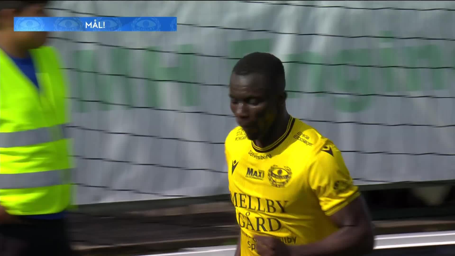 Abdoulie Manneh setter 3-0 mot Degerfors