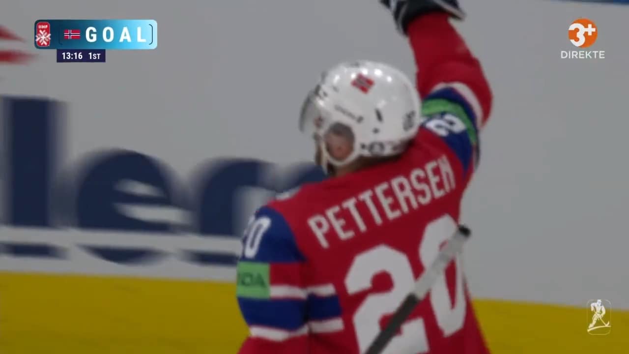 Mathias Emilio Pettersen utnytter keepertabbe og sender Norge i ledelsen