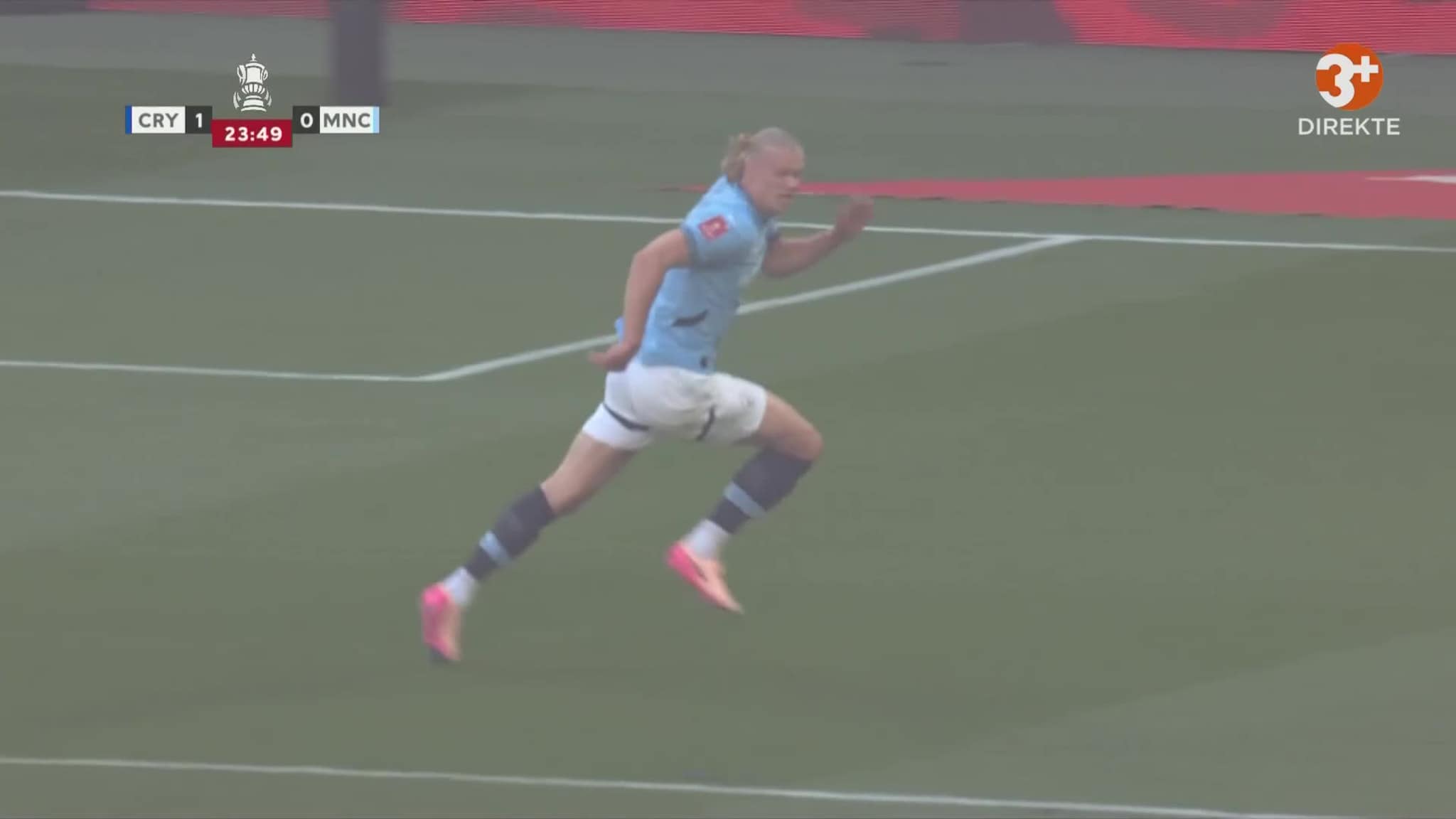 Rooney slakter dommer etter Haaland-situasjon i cupfinalen