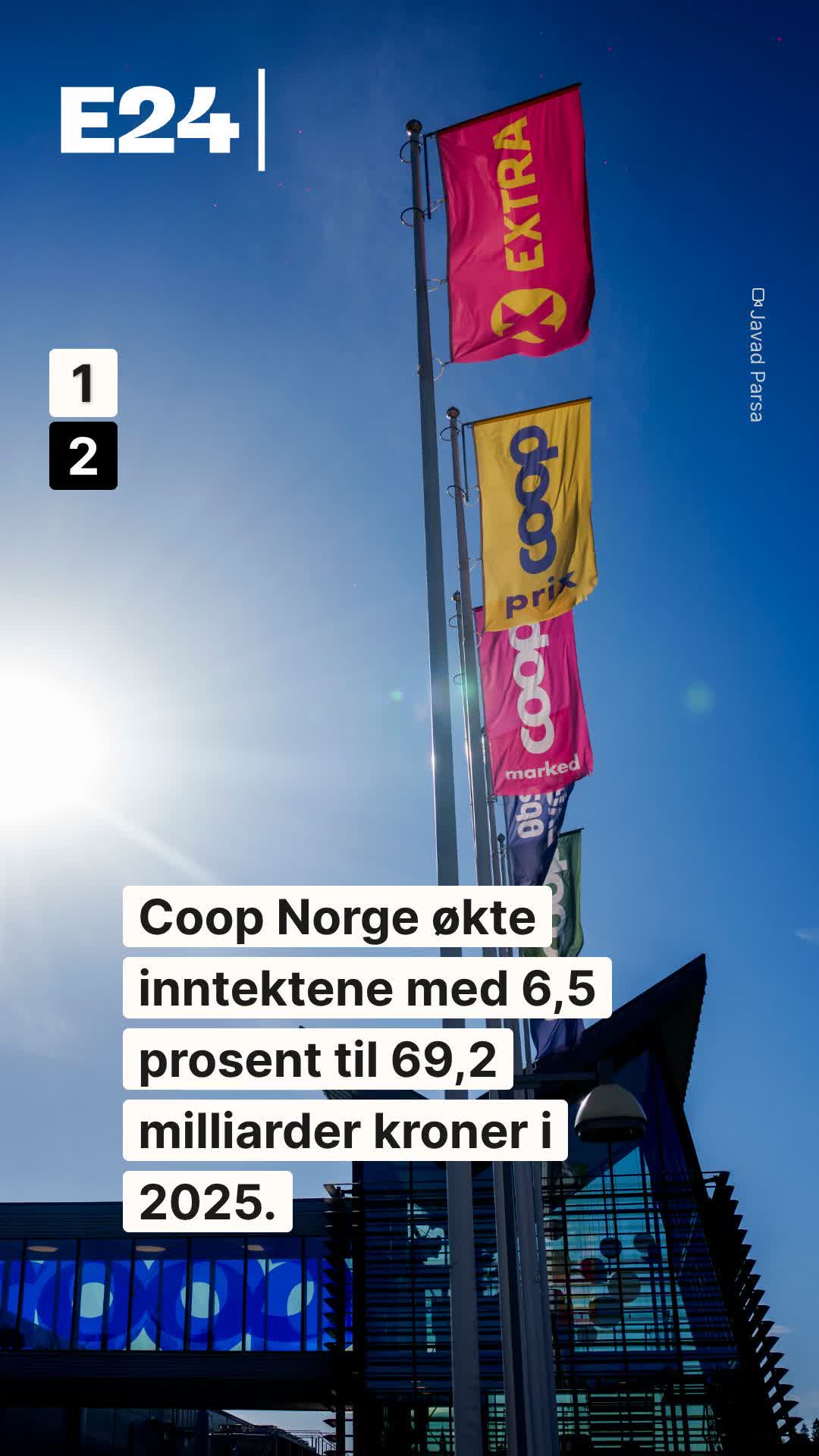 E24-nyhetene: Coop ser supermarkedrekyl